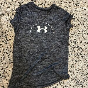 Under Armour Black and White Athletic Shirt